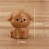 Micro-Paisaje Artificial Lindo Cachorro Babero Adornos de Escritorio para el Hogar Accesorios Creativos para Coche Artesanía de Resina Adornos Pequeños