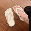 Chanclas de Dedo para Pareja Chanclas para Hombre y Mujer Chanclas Divertidas Chanclas con Forma de Heces Clavos en la Suela