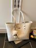 Bolsa Casual para Commuter de Pedido Estrangeiro para Mulheres, Grande Capacidade, Nova Versátil de Ombro para Compras Primavera/Verão 2026, Bolsa Tote Fashion