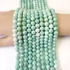 Venta al por mayor 8mm Bolas Florales de Cristal Color Macarrón Color Teñido en Agua Conservación del Color DIY Hecho a Mano Joyería con Cuentas de Cristal Accesorios