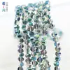 Accesorios para joyería DIY cuentas sueltas de cristal cuentas de sandía de cristal accesorios para el cabello hechos a mano cortina de cuentas joyería cadena completa venta al por mayor