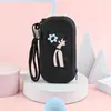 Bolsa cruzada de silicona creativa y linda para productos al contado transfronterizos, bolsa de almacenamiento con cremallera, venta al por mayor, cruzada portátil, funda para teléfono DIY