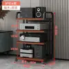 Rack para Amplificador de Áudio Xinhui Suporte para Amplificador de Válvula Gabinete de Áudio Móvel CD Player Hi-Fi Mixer Rack de Armazenamento de Equipamentos