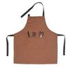 Amazon Delantales Antimanchas Transfronterizos para Restaurantes, Ropa de Trabajo para Cocina Casera de Mujer, Venta al por Mayor de Fabricantes Impresión de Logo Personalizado