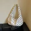 Bolsa de tela tipo tote versátil, ligera, fresca y elegante, 2026, nuevo diseño de cuadros, gran capacidad, para llevar debajo del brazo o al hombro