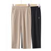 Pantalones Casuales Pantalones de Madre Pantalones de Mujer Moda Pantalones de Mujer de Mediana Edad Pantalones Cortos Pantalones de Mujer de Mediana Edad y Mayores Moda Verano Delgados Ropa de Mujer