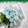 Al por mayor Ins Flamenco Rosa Simulado Adornos Arreglo Floral Foto Alto Valor Regalo DIY Flor Artificial Decoración Tela de Seda