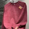 Moletom Tie-Dye Novo Tendência Outono e Inverno Masculino Top Moda Manga Longa Versátil Casual Gola Redonda Pulôver Moletom