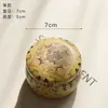 Taza de Vela Aromaterapia con Aceite Esencial de Hierro Forjado 7.5cm Linterna Giratoria Vela de Incienso sin Humo Regalo Souvenir