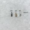 Pulseira de Anel Deslizante Feita à Mão de Cristal Conservador de Cor Anel Cinto Zircônia Espaçador Reorganizador Contas Cristal Acessórios de Joias DIY