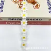 Venta Caliente Seda de Leche Soluble en Agua Bordado Pequeño de Margarita Recortes DIY Accesorios para el Cabello Sombrero Ropa Infantil Escote Puños Recortes de Ropa Venta al por Mayor