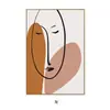 Galería de Pinturas Qiao Jia Sala de Estar Minimalista Pintura Decorativa Combinación de Pared de Fondo de Sofá Arte de Pared Abstracto Pintura Colgante para Entrada Fabricante Venta al por Mayor