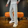 Pantalones Casuales Rectos para Hombre de Otoño, Nuevos, de Alta Gama, Modernos, a la Moda, Versátiles, con Sentido del Diseño Americano, Atractivos de Forma Picara, Calidad con Caída