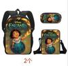 2021 Nueva Mochila Escolar Mágica Full House para Estudiantes Mochila de Poliéster Mochila Creativa Cómoda Bolso Estampado Estuche para Lápices