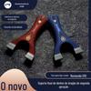 Dente de dragão G10 Huai suporte pressão rápida livre aço titânio Huai suporte clipe estilingue alta precisão competitivo elástico plano asa de tigre arco