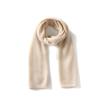 Bufanda de cachemira para mujer 100% cachemira pura otoño e invierno nuevos regalos color sólido venta al por mayor suministro directo de fábrica bufanda cálida suave cerosa