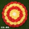 Suprimentos para coroa de flores de memorial de sacrifício varredura de túmulos e culto aos ancestrais cemitério plástico flor artificial crisântemo tamanho pequeno