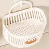 Cesta Colgante Pequeña Multifuncional Baño Baño Basura Toalla Cesta de Almacenamiento Cocina Dormitorio Mesita de Noche Cesta Colgante de Pared