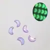 Celebridad de Internet Arte de Uñas Joyería Luminosa Estrellas Luna Estrella de Cinco Puntas Hielo Fluorescente Transparente Diamante para Uñas Decoración de Cielo Estrellado Accesorios DIY