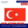 Turquia bandeira estrela lua bandeira Turkey90 * 150cm poliéster impresso bandeira bandeira spot transfronteiriço especial