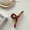 Pinza para el cabello grande estilo degradado mate de 13 cm con temperamento de alta gama, pinza para el cabello para niñas, pinza para el cabello para la parte posterior de la cabeza, disco para sujetar el cabello, pinza de tiburón