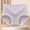 Roupa íntima feminina de tamanho grande, sem costura, cintura média-alta, para quadril e barriga, calcinha respirável para mulheres, fertilizante plus para aumentar 200kg, antibacteriana