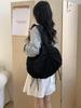 2025 Bolsa Plegable de Nicho Ligera de Gran Capacidad de Nylon para Mujer con Cordón Distintiva Street Casual Bolso de Hombro Grande