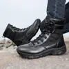 Botas Tácticas Nuevas, Botas Militares de Moda para Exteriores, Botas del Desierto de Caña Alta, Botas Militares de Combate para Entrenamiento, Botas de Senderismo Antideslizantes Resistentes al Desgaste