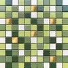 Azulejos de Pared de Cerámica Mosaico Verde Oscuro Retro para Cocina, Comedor, Baño, Lavabo, Piscina