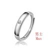 Anillo Clásico de Anime Digital para Bebé Tiranosaurio Rex Espada Acero Garuru Plata Tailandesa Anillo de Pareja para Niños y Niñas Venta al por Mayor