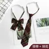 Traje de Pareja JK Corbata para Hombre Estilo Preppy Perezoso Libre Estilo Japonés Camisa Uniforme Corbata Lazo de Uniforme Escolar para Niña
