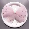 Faixa de Cabelo de Pérola da Moda Acessórios de Cabelo para Crianças Pequenas-Elegante Faixa de Cabelo com Véu de Renda Acessórios de Vestuário Acessórios de Bolsa