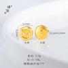 Acessórios de ouro vietnamita de longa data diy caráter auspicioso fechamento fivela fivela de cauda fivela conexão fivela pulseira colar frisado