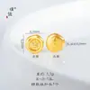 Acessórios de ouro vietnamita de longa data diy caráter auspicioso fechamento fivela fivela de cauda fivela conexão fivela pulseira colar frisado