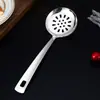 Acero inoxidable pala para saltear hogar cocina espátula de cocina traje cuchara para hot pot cuchara para verduras pala para freír pescado cuchara para sopa utensilios de cocina