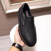 Zapatos de Hombre, Primavera y Otoño, Piel de Vaca de Primera Capa, Transpirables de Cuero para Negocios Casual, Piel Genuina de Hombre, Suela Blanda, Superficie Suave, Zapatos de Padre de Mediana Edad