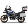 Boiling Chi es adecuado para la caja lateral de tres cajas de aleación de aluminio Longxin Wuji DS525X, caja trasera, baúl, motocicleta modificada de tres cajas