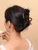 Pinza para el cabello de PC estilo coreano, simple y de alta gama, para mujeres. Accesorio básico versátil de lazo de mariposa para recogidos en la parte posterior de la cabeza.