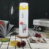 Taza de rebote creativa de doble capa al por mayor, vaso de agua de vidrio de moda, regalo publicitario de empuje, taza práctica, impresión de LOGOTIPO