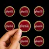 Ímãs de geladeira Coca-Cola, Sprite, Fanta, adesivos magnéticos de metal, modelos criativos em miniatura de garrafas de bebida, ímãs decorativos de geladeira