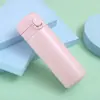 Nueva Taza Térmica de Acero Inoxidable 304 para Estudiantes, Taza Linda de Guisante, Taza Portátil para Exteriores con Tapa de Rebote, Taza de Regalo