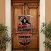20,24 millones de decoraciones para fiestas de Halloween, calabazas, murciélagos, puertas colgantes, escenas de festivales fantasmas, adornos colgantes de Halloween.