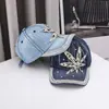 Gorra de Béisbol Nueva de Mezclilla Transfronteriza con Encaje y Pedrería, Gorra Casual Versátil de Moda para Exteriores