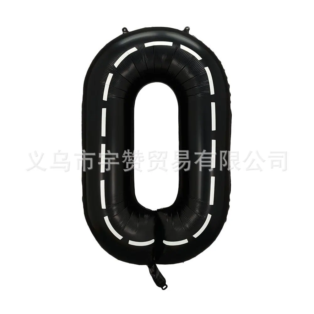 40寸黑白条纹数字 0