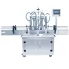 Máquina Llenadora Lineal Automática de Líquidos de Doble Cabezal Personalizada Máquina Llenadora Automática de Aceite Pesticida de Cuatro y Seis Cabezales
