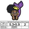 Le Si bordado do logotipo bordado computadorizado menina sexy estilo europeu e americano distintivo patch bordado adesivo de tecido acessórios de vestuário de alta qualidade