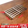 Estante de Almacenamiento de Acero Inoxidable, Estante con Carga para Acuario, Base Elevada, Estante para Macetas Doméstico, Estante Inferior de Pie, Estante de Alta Resistencia