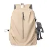 Nueva Mochila Doble Casual Simple de Gran Capacidad Transfronteriza para Hombre, Bolso Escolar de Moda para Estudiantes Universitarios, Bolso de Viaje para Mujeres
