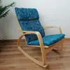 Sillón balancín nórdico sofá perezoso silla de balcón silla de ocio sillón reclinable para mujer embarazada sillón de casa para adulto simple