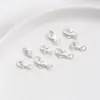 Pulsera de Brazalete con Cierre de Langosta Chapado en Oro de 18 Quilates de Múltiples Especificaciones Hebilla de Conexión para Cordón de Collar Accesorios para Joyería DIY Disponibles para Venta al por Mayor